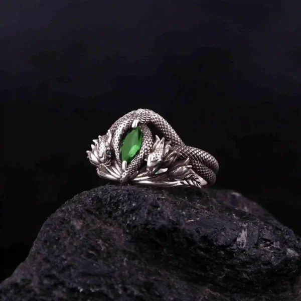aragorn ring of barahir polished sterling silver ring.