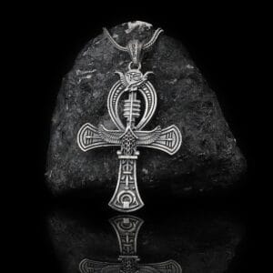 The Sterling Silver Ankh Necklace is a product of high class craftsmanship and intricate designing. It's solid structure makes it a perfect piece to use as an everyday jewelry to elevate your style.