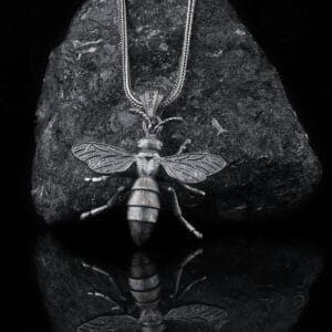 The Bee Necklace Sterling Silver jewelry