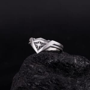 wonder woman ring is a sterling silver jewelry piece inspired by superhero movies
