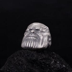 Thanos is a supervillain appearing in American comic books published by Marvel Comics as an Eternal–Deviant warlord from the moon Titan, Thanos is regarded as one of the most powerful beings in the Marvel Universe. Thanos ring is tribute to the villian