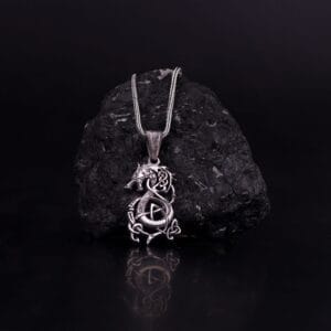 dragon necklace is a unique piece of jewelry represents free and wise souls of the mythological creatures of china