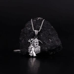 Sons Of Anarchy Skull Necklace Sterling Silver