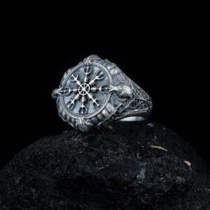 Helm Of Awe Ring Sterling Silver